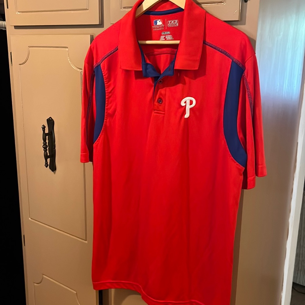 Philadelphia Phillies polo shirt sz xxl